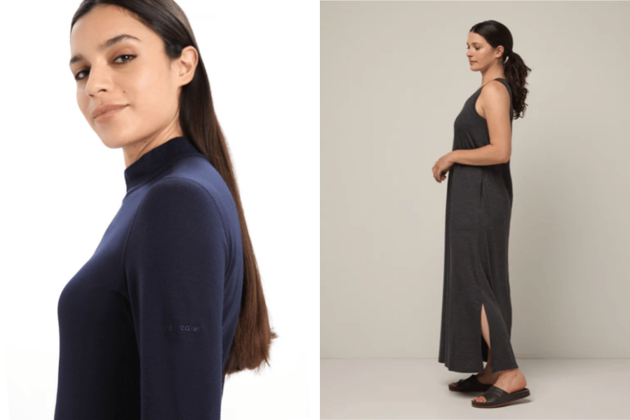 Merino wool fabric travel clothes