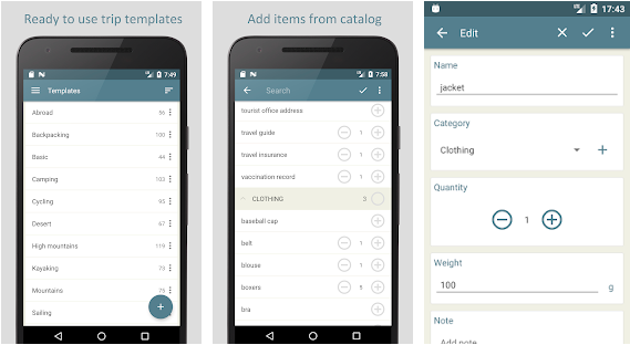 Pack Teo packing app
