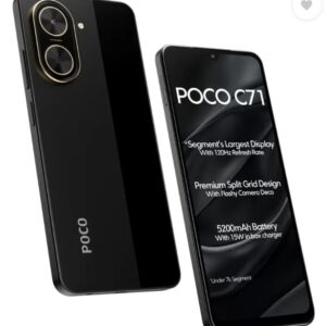 POCO C71, Power Black (4GB, 64GB)
