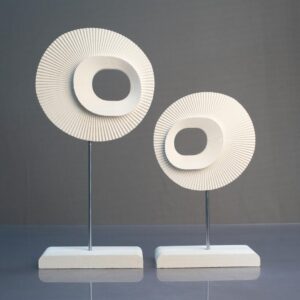Zen Twin – Minimalist Sculpture S...