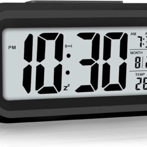 AERYS Digital Alarm Clock with Auto...