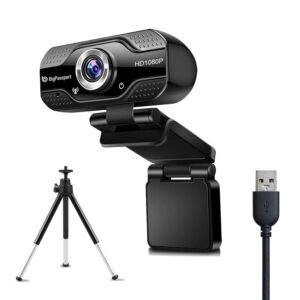 BigPassport 1080P Full HD Webcam wi...