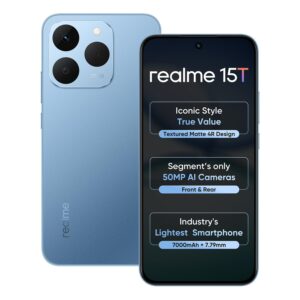 realme 15T 5G Smartphone 8+256GB Si...