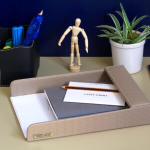 Three Sixty Vegan Leather Paper Org...