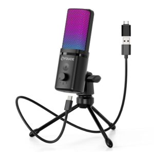 FDUCE M160 Gaming USB Microphone,RG...