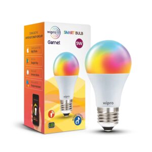 wipro 9-Watt E27 WiFi Smart LED Bul...