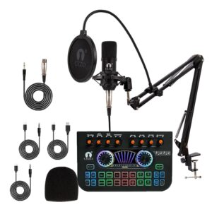 CEZO Podcast Equipment Bundle, BM80...
