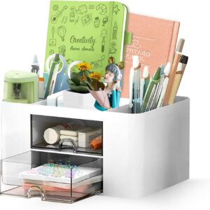 Shuttle Art Desk Organizer with 2 D...