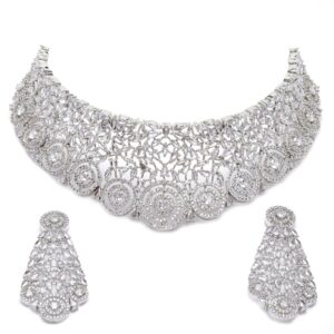 ZENEME Rhodium-Plated Silver Americ...