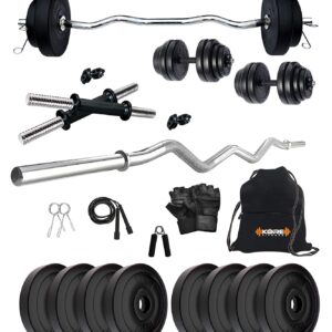 Kore PVC 16 Kg Home Gym Set With On...