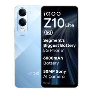 iQOO Z10 Lite 5G (Titanium Blue, 8G...
