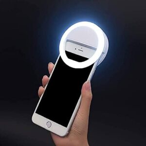 Portable LED Ring Selfie Light for ...