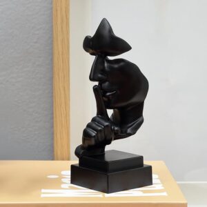 Street27® Thinker Statue, Keep Sil...