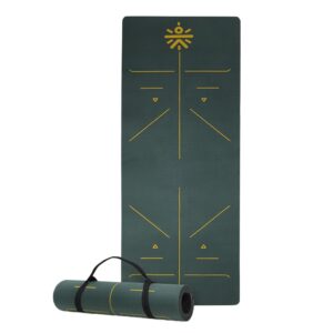 CULT Premium TPE Yoga Mat with Alig...