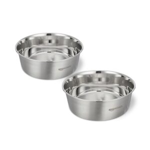 Amazon Basics Heavy Dog Bowl | Larg...
