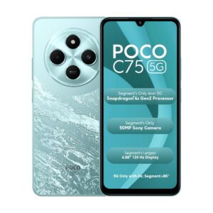 POCO C75 5G, Aqua Bliss (4GB, 64GB)