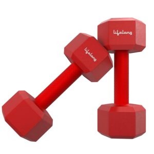 Lifelong PVC Hex Dumbbells Pack of ...