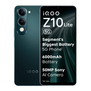 iQOO Z10 Lite 5G (Cyber Green, 6GB ...