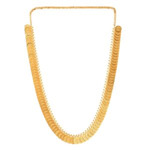 ZENEME Necklace Gold Plated Long Te...