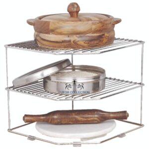Stainless Steel 3-Tier Countertop S...