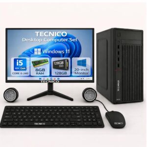 TECNICO Desktop Computer Set, Windo...