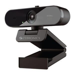 Zebronics FHD USB Webcam, 30FPS, 2P...