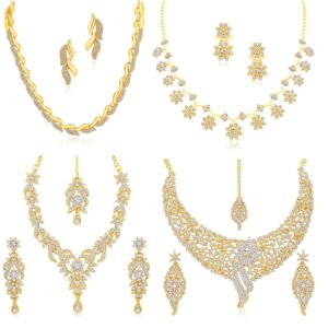Sukkhi Sparkling Gold Plated Weddin...