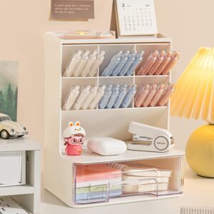 Home Cube Desk Organizer With Drawe...