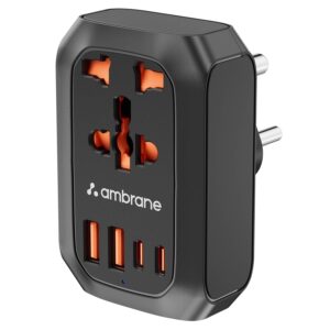Ambrane 5-in-1 MultiPort Adapter wi...