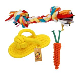 Foodie Puppies 3-in-1 Cotton Rope C...
