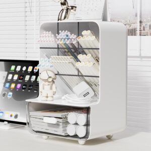 KPTON Desk Organizer 6 Slot Pen  ...