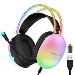 HAMMER Blaze Wired Over Ear Gaming ...
