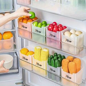 RILION 6 fridge storage boxes multi...
