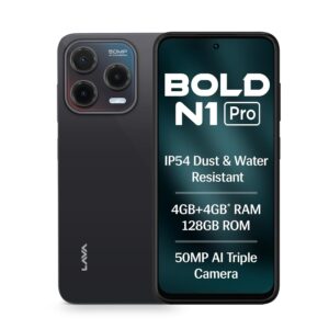 Lava Bold N1 Pro (Stealth Black, 4 ...