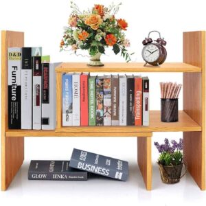 Callas Adjustable Wood Desktop Stor...