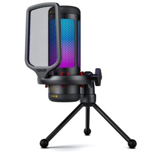 TONOR Gaming Mic, USB Microphone fo...