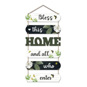Artvibes Bless This Home Wall Art W...