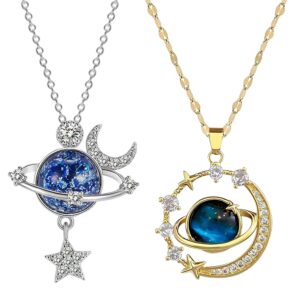 2pcs Pendant Necklace For Women Spe...