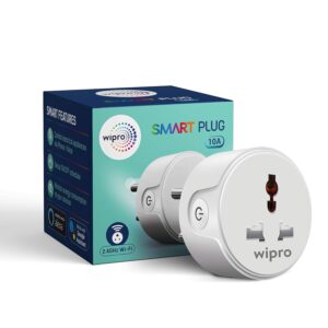 Wipro 10A smart plug with Energy mo...