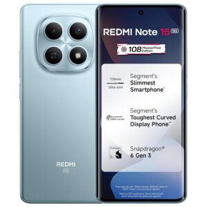 REDMI Note 15 5G (Glacier Blue, 8GB...