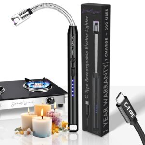 Rechargeable Electric Gas Lighter f...