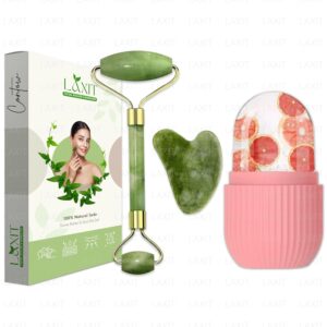 2-in-1 Jade Roller, Gua Sha & ...