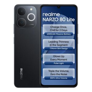 realme NARZO 80 Lite 4G (Obsidian B...