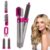 (15 YEARS WARRANTY) 5 in 1 Hot Air Styler Hair Dryer Comb Multifunctional Styling Tool for Curly Hair machine for Straightening Curling Drying Combing Scalp Massage Styling For Women