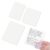 SHUTTLE ART 50 Sheets Transparent Sticky Notes Pad,Clear Cute Full self-Adhesive Waterproof,See Through Memo Pads,Perfect for College Essentials Books and Office Stationery Art and Craft