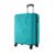 Safari Pentagon Pro 8 Wheels 55Cm Cabin Trolley Bag Hard Case Polypropylene, 360º Wheeling Carry On Luggage for Men & Women, Travel Suitcase, Cyan