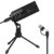 Fifine K669B USB Microphone, Metal Condenser Recording Microphone for MAC OS, Windows, Cardioid Laptop Mic for Recording Vocals, Voice Overs, Streaming, Meeting and YouTube Videos-Black