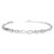 ZAVYA 925 Sterling Silver CZ Infinity Rhodium Plated Adjustable Bracelet| Gift for Women & Girls | With Certificate of Authenticity & Hallmark