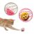 Cat Toys – 2pcs Interactive Cat Balls with Bell, Colorful Kitten Toys, Cute Caged Bell Rolling