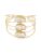 ZAVERI PEARLS Gold Tone Contemporary Designer Cuff Bracelet For Women-ZPFK13740